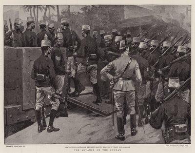 The Advance on the Soudan by Frank Dadd